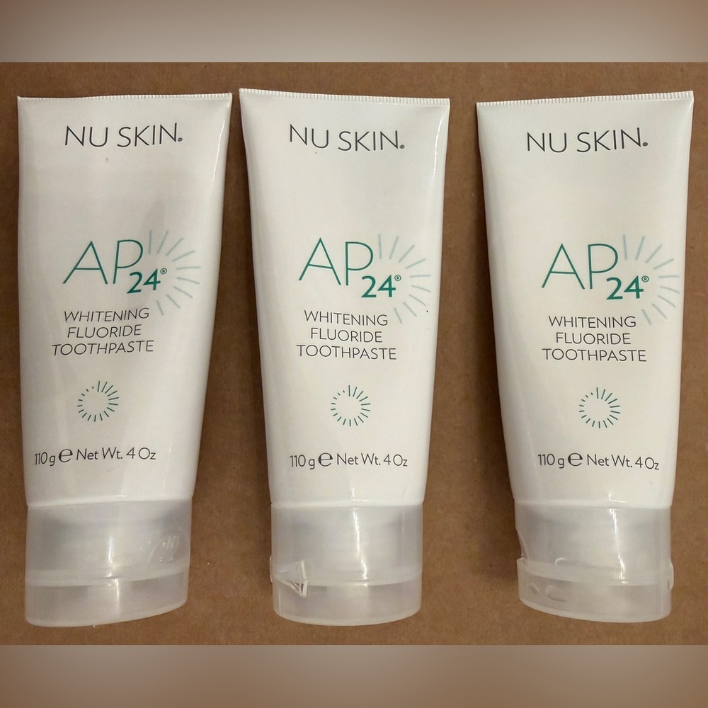 Nuskin Nu skin AP-24 Whitening Fluoride Toothpaste, 3 Pack Exp: 05/2024
